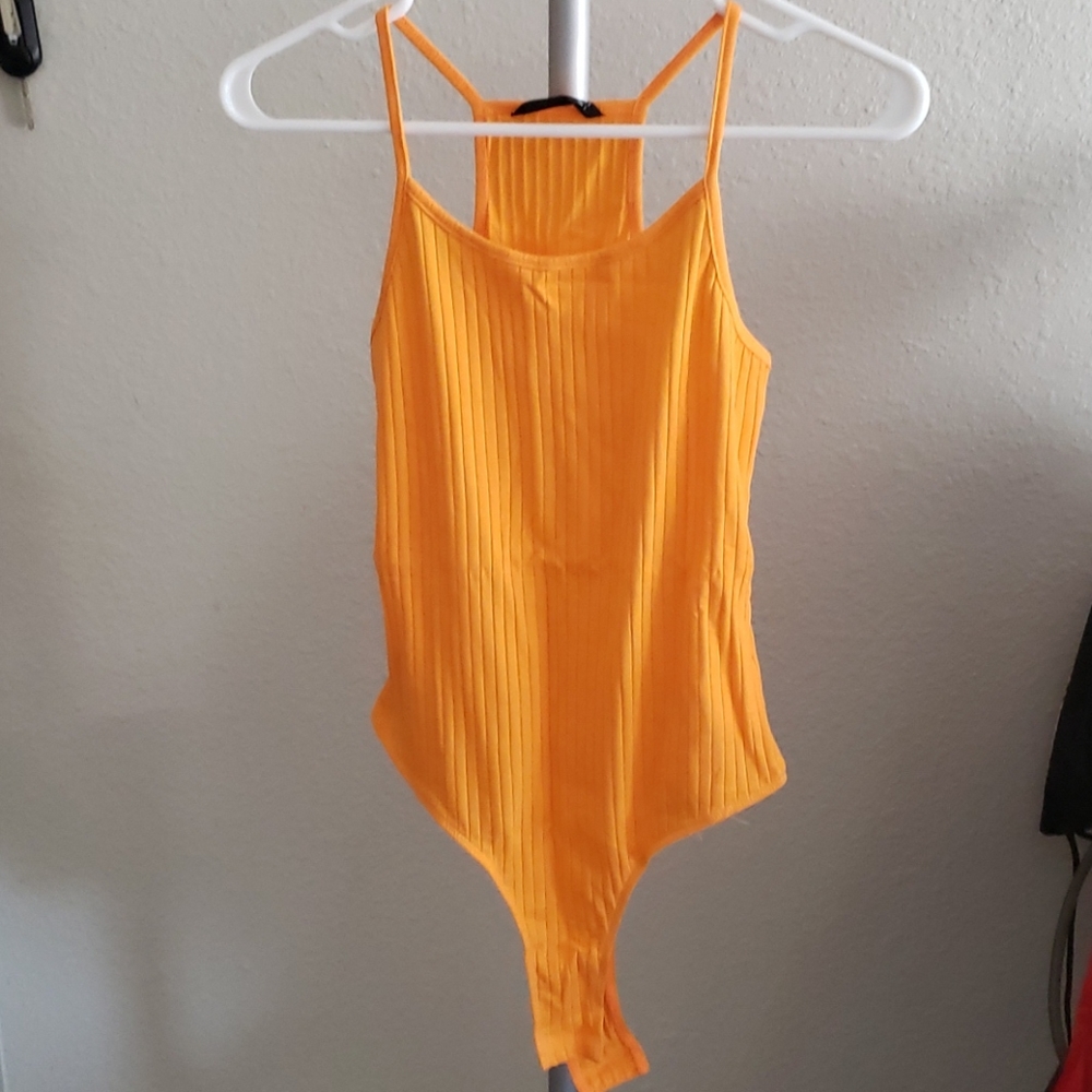 Orange Bodysuit